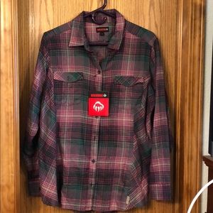 Wolverine Flannel Plaid Shirt